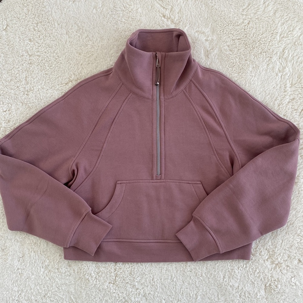 ❤️ Lululemon Scuba Oversized Funnel Neck in Twilight Rose Size XS/S NWT